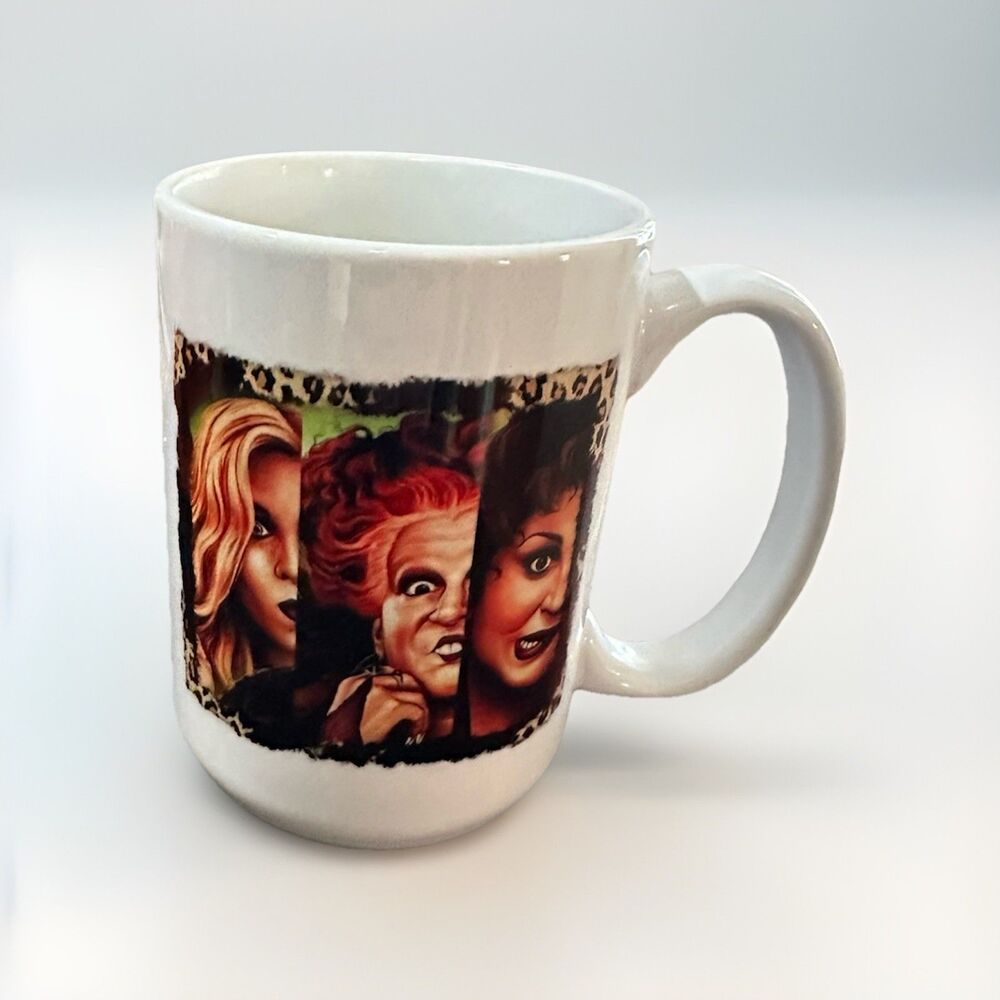 Disney Hocus Pocus Witch Sanderson Sisters Coffee Mug Cup Tea Cup Halloween